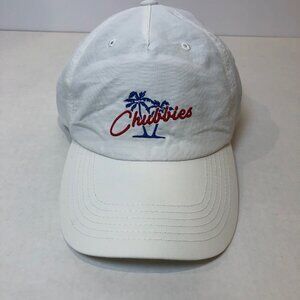 Chubbies Hat Baseball Cap Adjustable Strapback White One Size